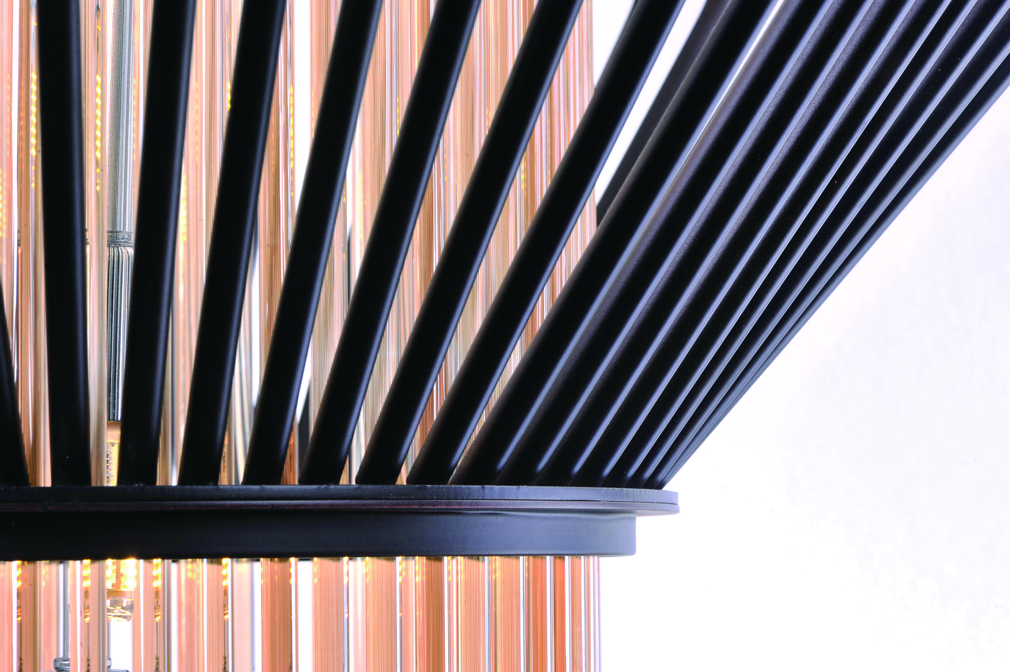 Image showcasing Aviary LED 13-Light Pendant - Single Pendant - Maxim Lighting