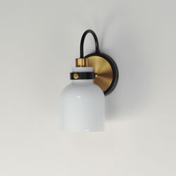 Milk 1-Light Sconce