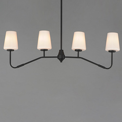 Durham 4-Light Linear Chandelier