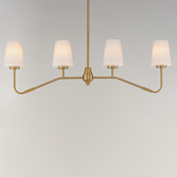 Durham 4-Light Linear Chandelier