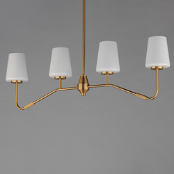 Durham 4-Light Linear Chandelier