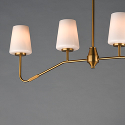 Durham 4-Light Linear Chandelier