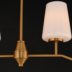 Durham 4-Light Linear Chandelier