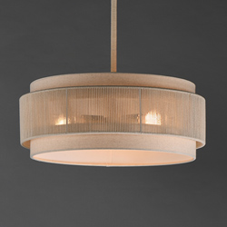 Seacliff 20" 3-Light Pendant