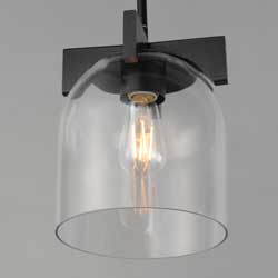 Scoop 1-Light Pendant/Flush Mount