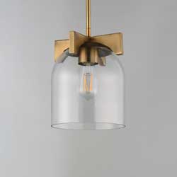 Scoop 1-Light Pendant/Flush Mount