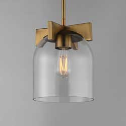 Scoop 1-Light Pendant/Flush Mount