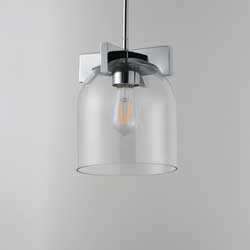 Scoop 1-Light Pendant/Flush Mount