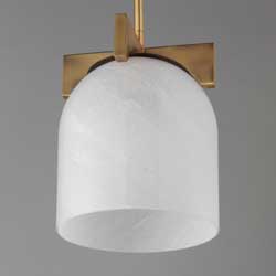 Scoop 1-Light Pendant/Flush Mount