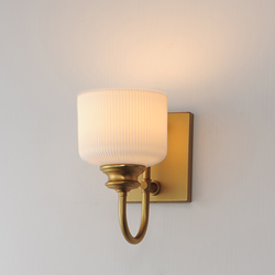 Bisque 1-Light Wall Sconce