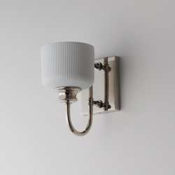 Bisque 1-Light Wall Sconce