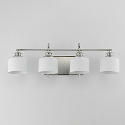 Bisque 4-Light Bath Vanity