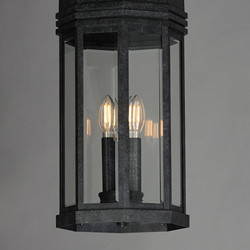 Wright 3-Light Outdoor Pendant