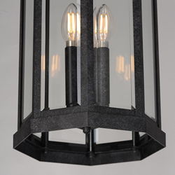 Wright 3-Light Outdoor Pendant