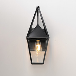 Bavaria 1-Light Small Outdoor Wall Sconce