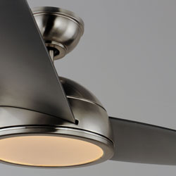 Cupola 52" Nickel LED Fan