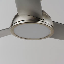 Cupola 52" Nickel LED Fan