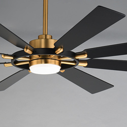 Helm 72" Indoor Fan w LED Light Kit