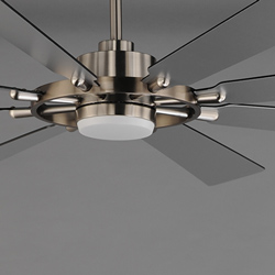 Helm 72" Indoor Fan w LED Light Kit