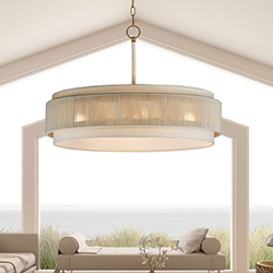 Seacliff 28" 4-Light Pendant